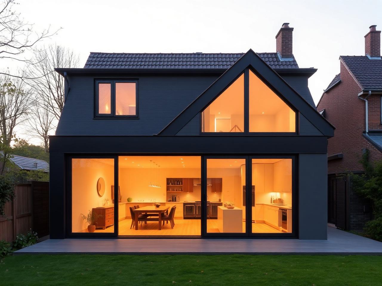 Modern rear facade – Den Haag
